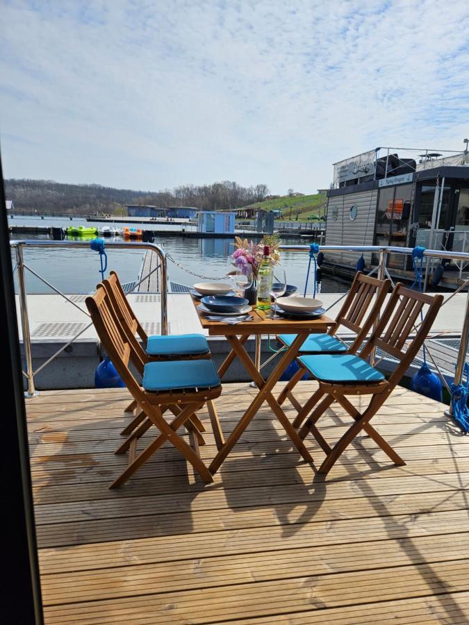 Hotel Mobiles Hausboot El'Milia Braunsbedra Exterior foto
